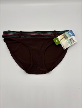 Baltex Size 8 Brown Bikini Swim Bottom NWT